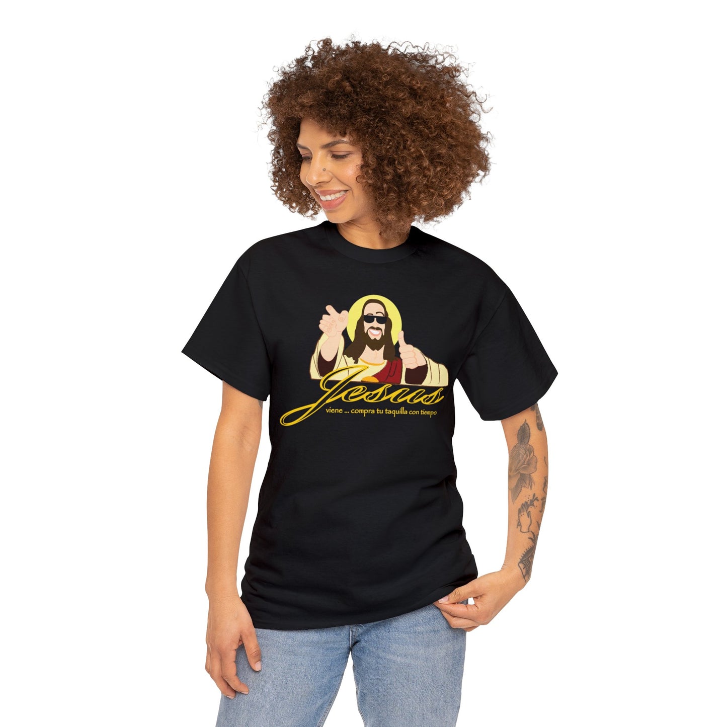 Jesus viene (Pa'1) - Unisex Heavy Cotton Tshirt