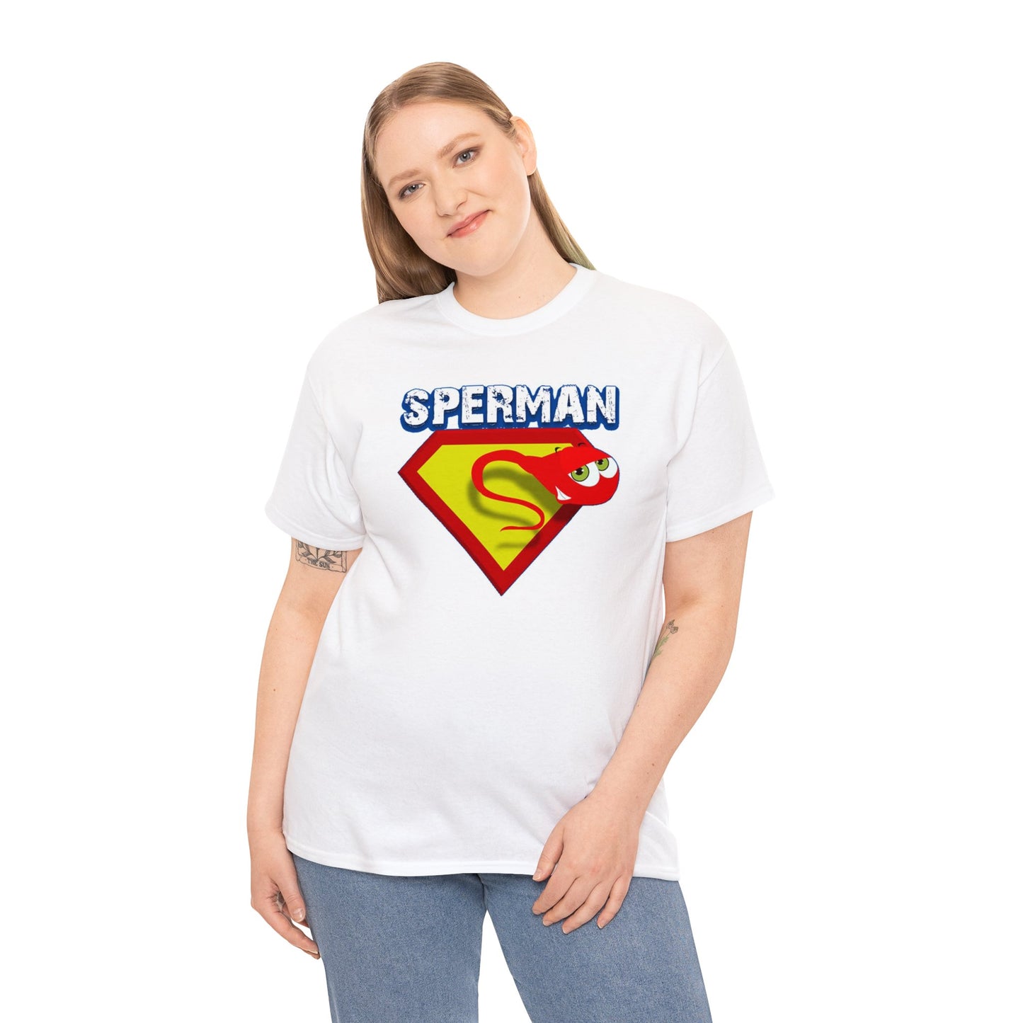 Sperman (Pa'1) - Unisex Heavy Cotton Tshirt