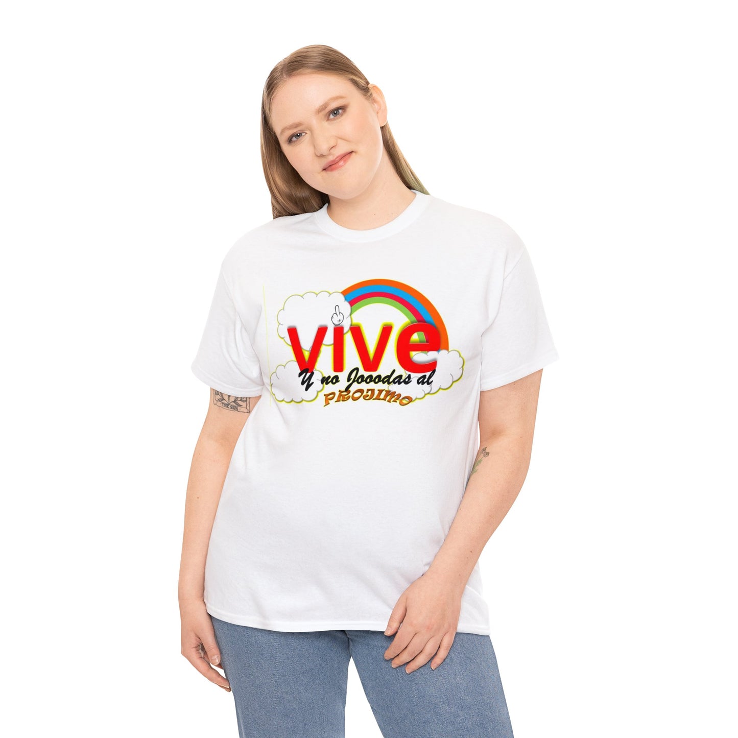 Vive (Pa'1) - Unisex Heavy Cotton Tshirt