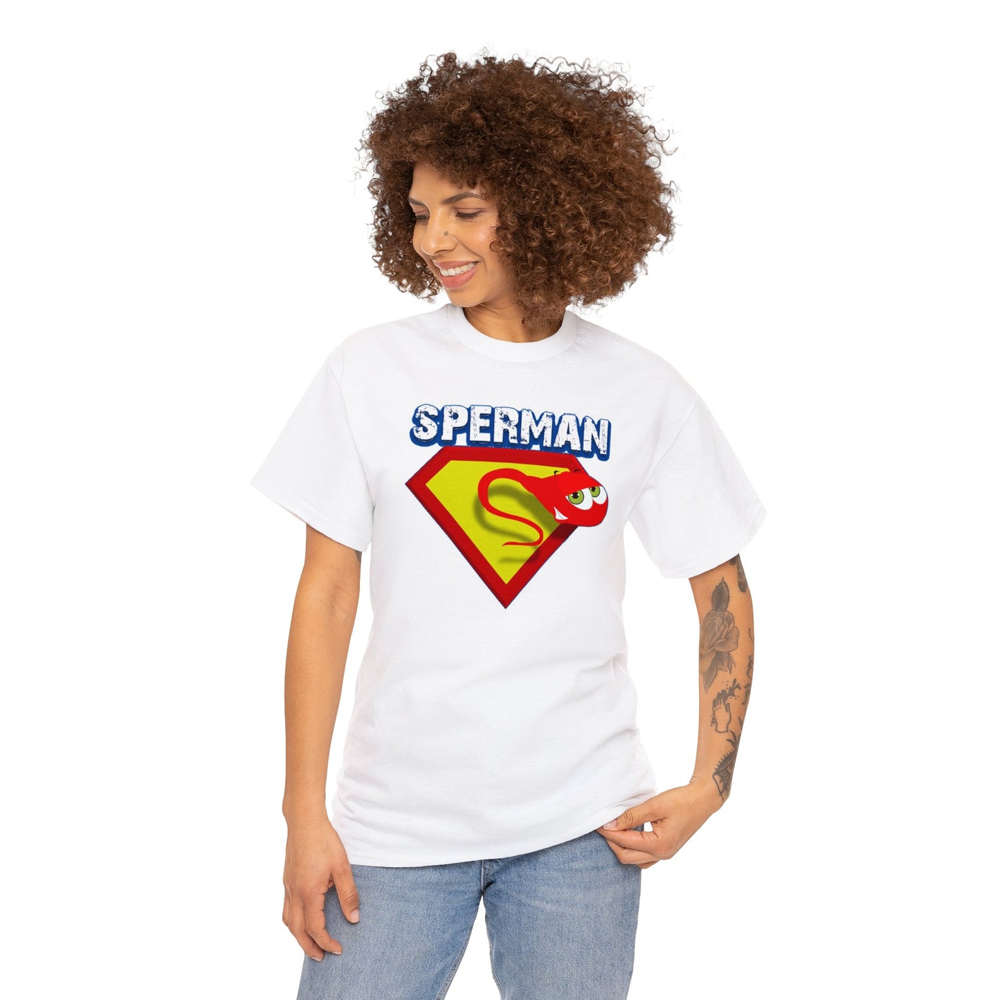 Sperman (Pa'1) - Unisex Heavy Cotton Tshirt