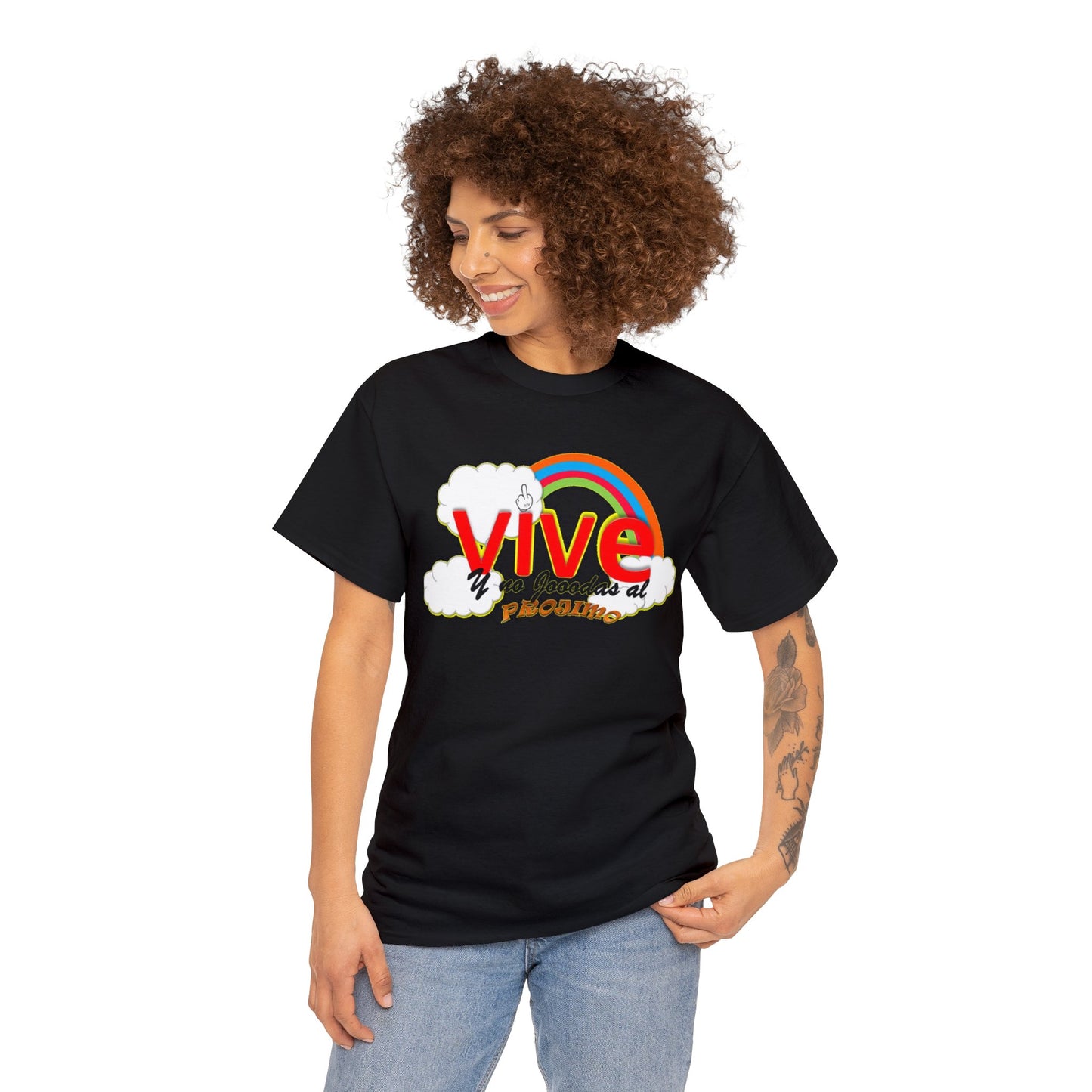 Vive (Pa'1) - Unisex Heavy Cotton Tshirt