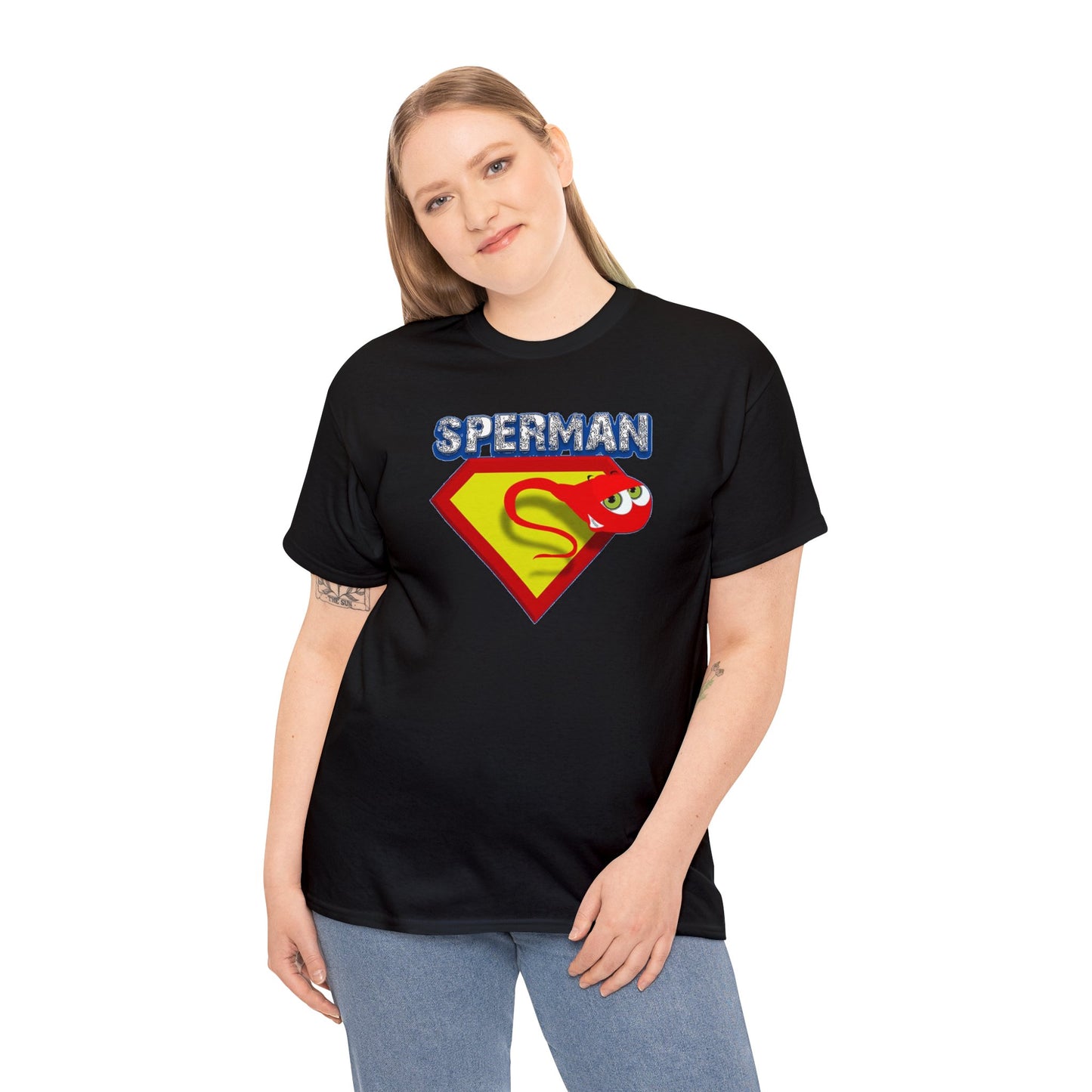 Sperman (Pa'1) - Unisex Heavy Cotton Tshirt