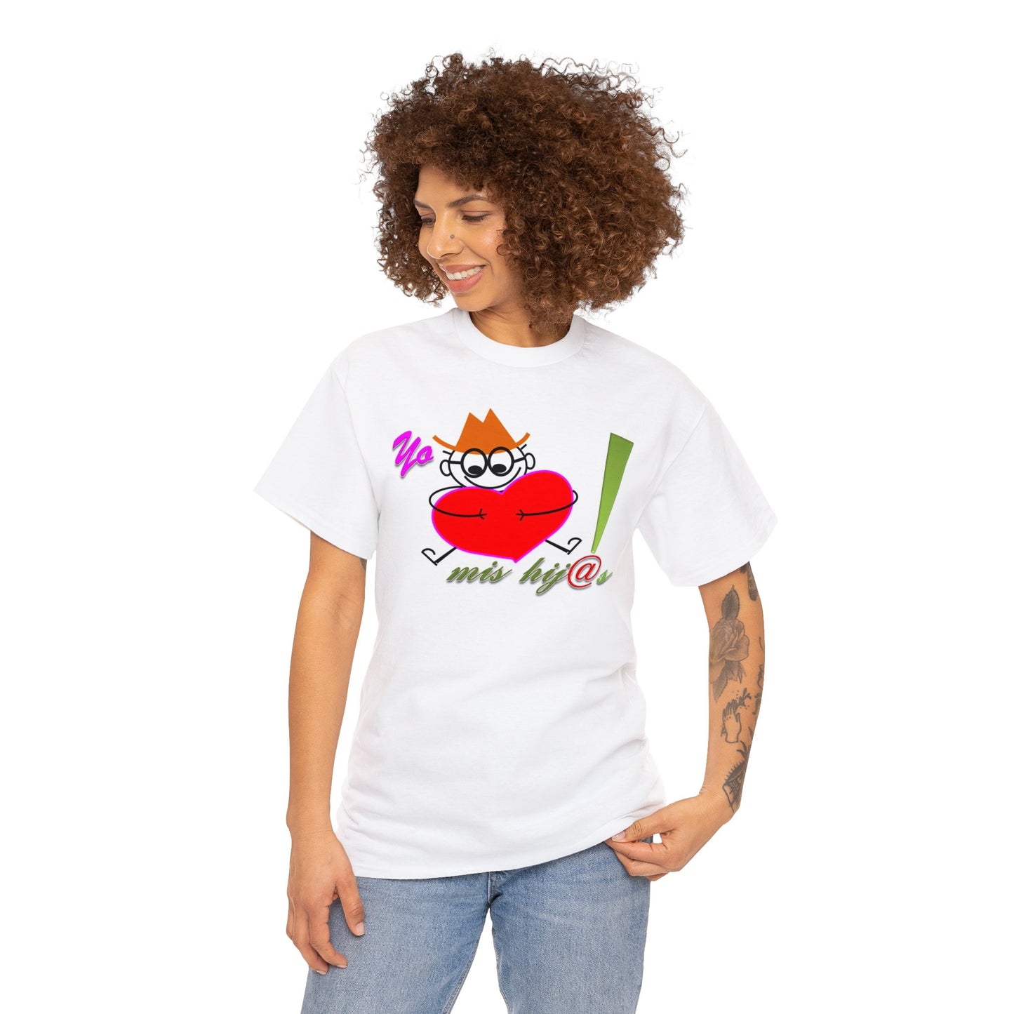 Yo amo mis hij@s (Pa'1) - Unisex Heavy Cotton Tshirt