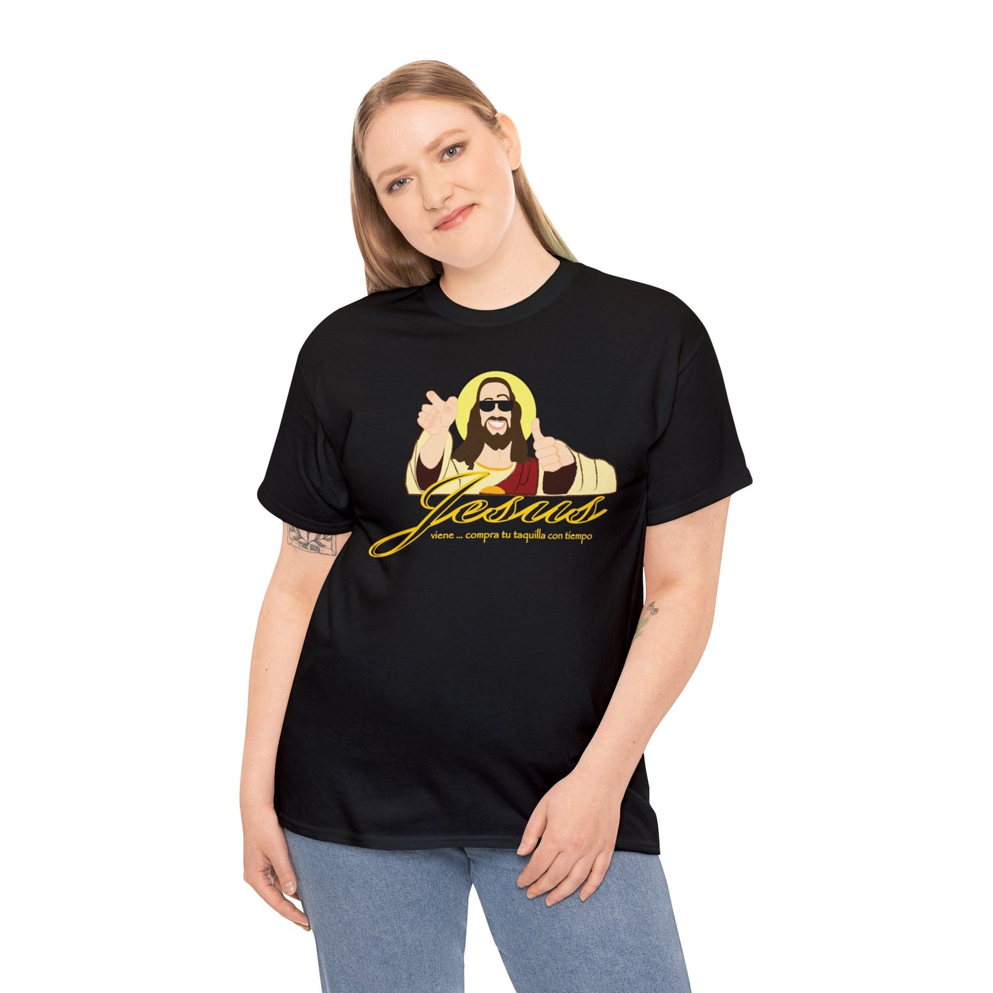 Jesus viene (Pa'1) - Unisex Heavy Cotton Tshirt