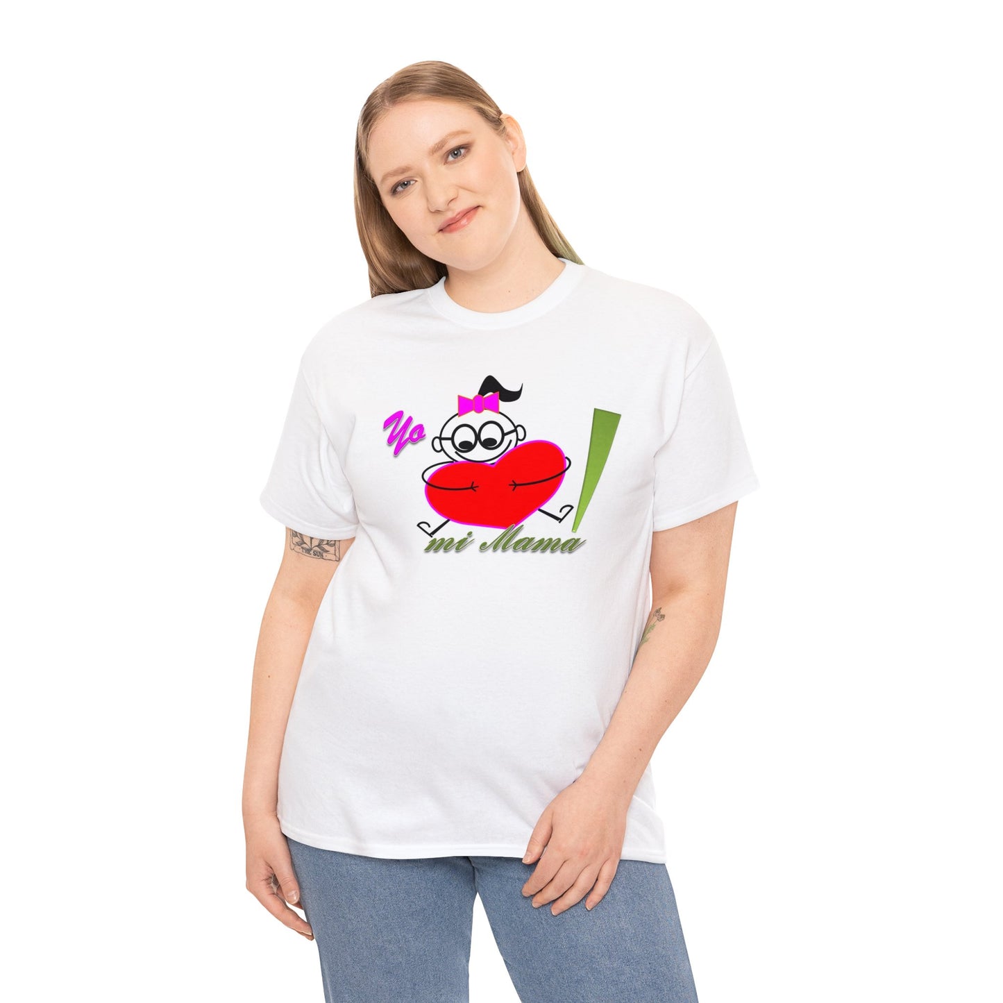 Yo amo mi mama (Pa'1) - Unisex Heavy Cotton Tshirt