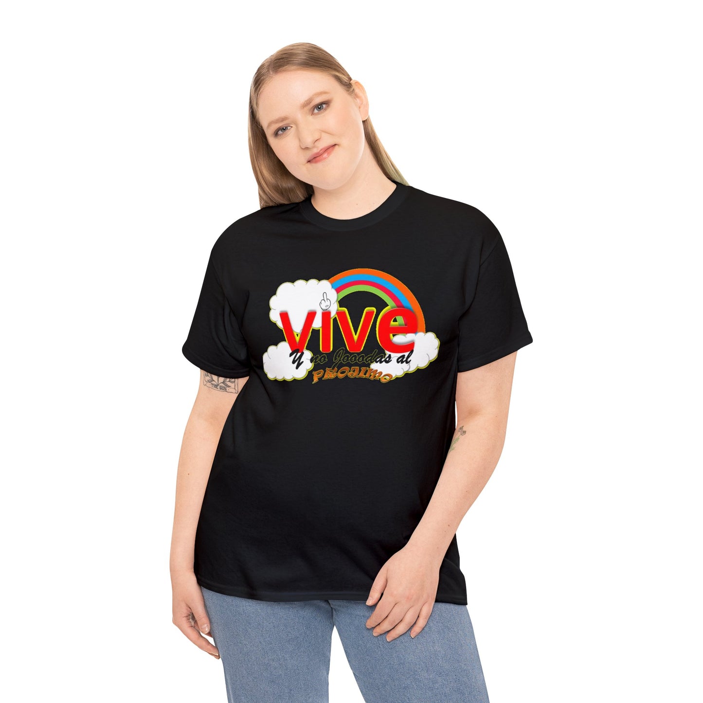 Vive (Pa'1) - Unisex Heavy Cotton Tshirt