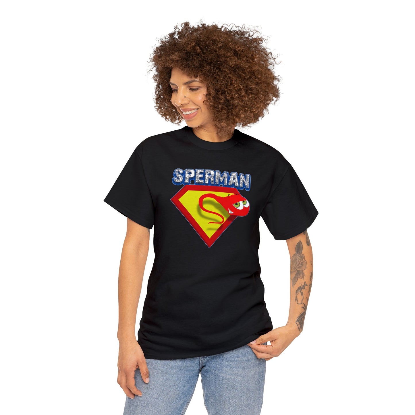 Sperman (Pa'1) - Unisex Heavy Cotton Tshirt